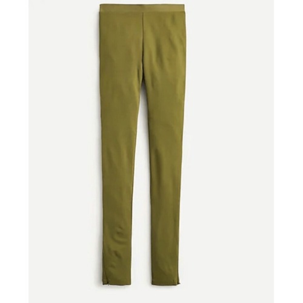 J. Crew Ankle-zip Leggings in Stretch‎ Ponte